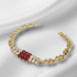 Hb 882 Rose Gold openable Bracelet